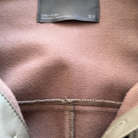 Oak+Fort Faux Leather Shacket- XXS-XS - Picture 10 of 11